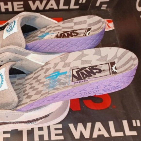 Vans Men's 6.5/Women's 8 BMX Style 114 Kevin Peraza Grey White Black Mid-Top - Picture 12 of 12